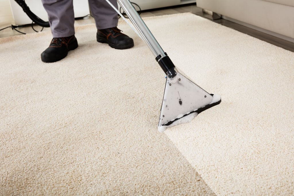 Carpet dry cleaning