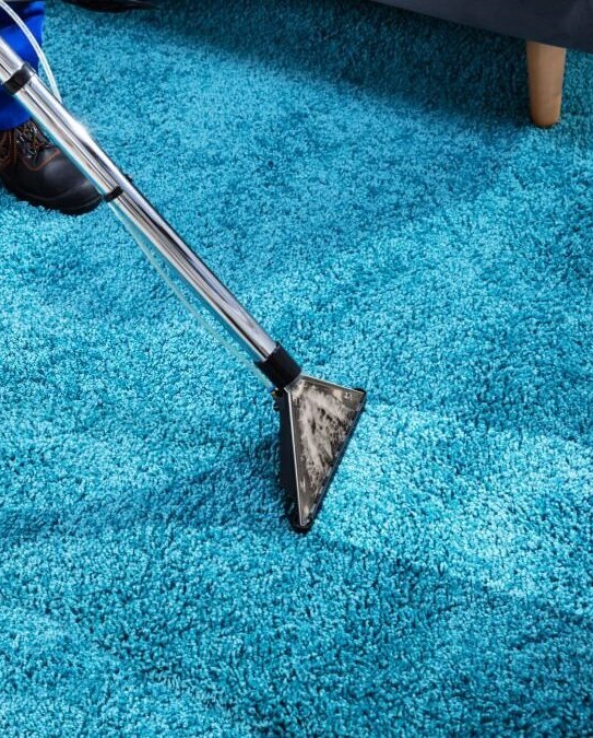 use steam to remove spot on carpet